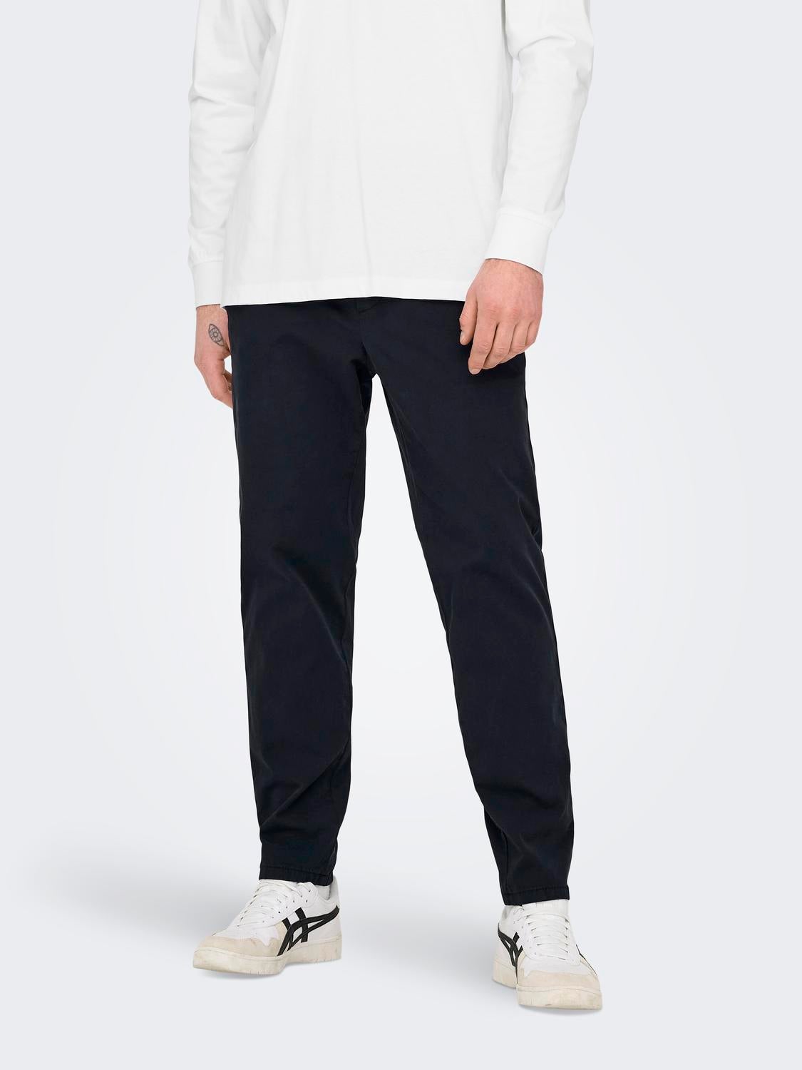 ONSLINUS Verjüngt Hose Dark Navy