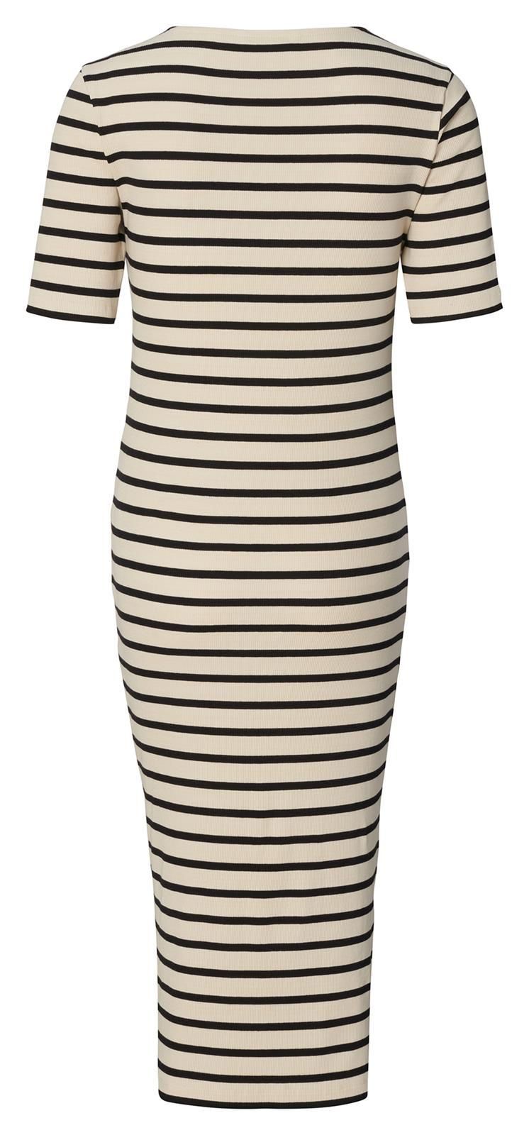 Noppies Maternity Jurk met voedingsfunctie Soiree - Cream Stripe