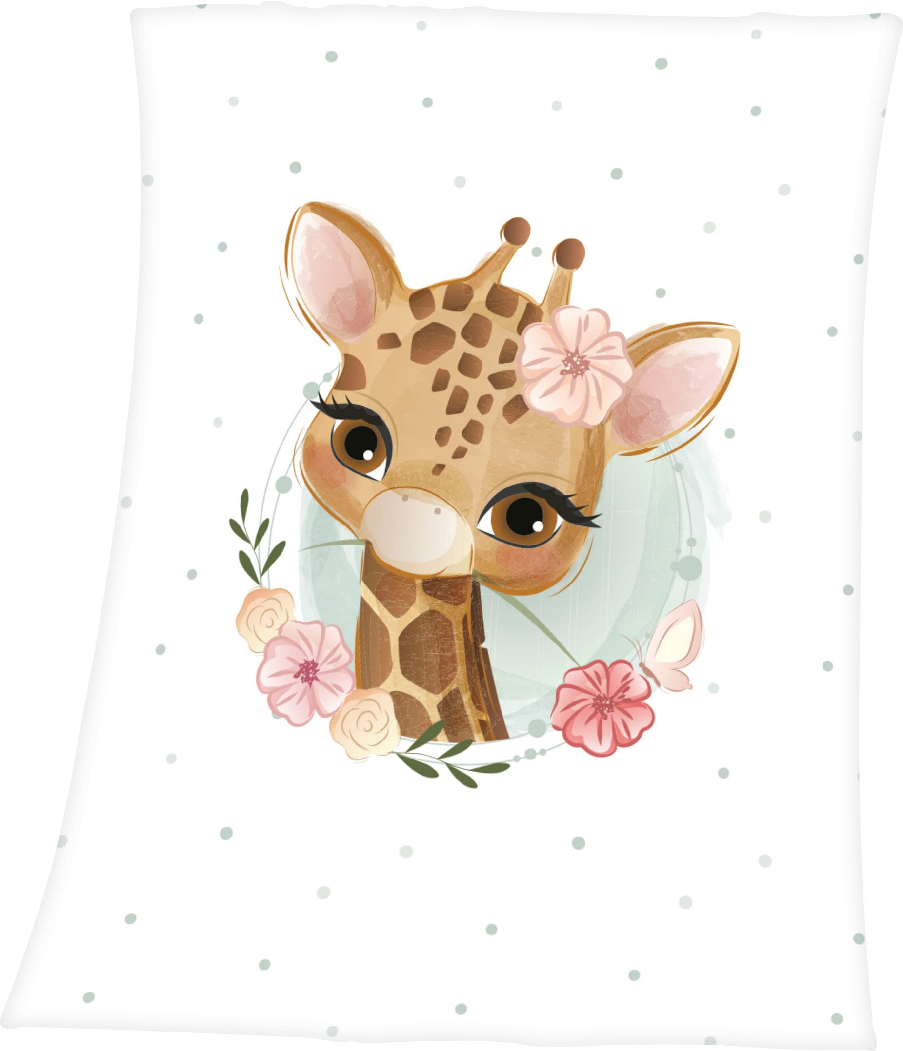 Baby Best Babydecke »Giraffe« mit liebevollem Motiv, Kuscheldecke