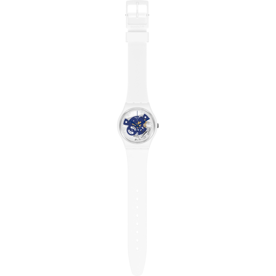 Swatch Original 34 Biosourced Time To Blue Small