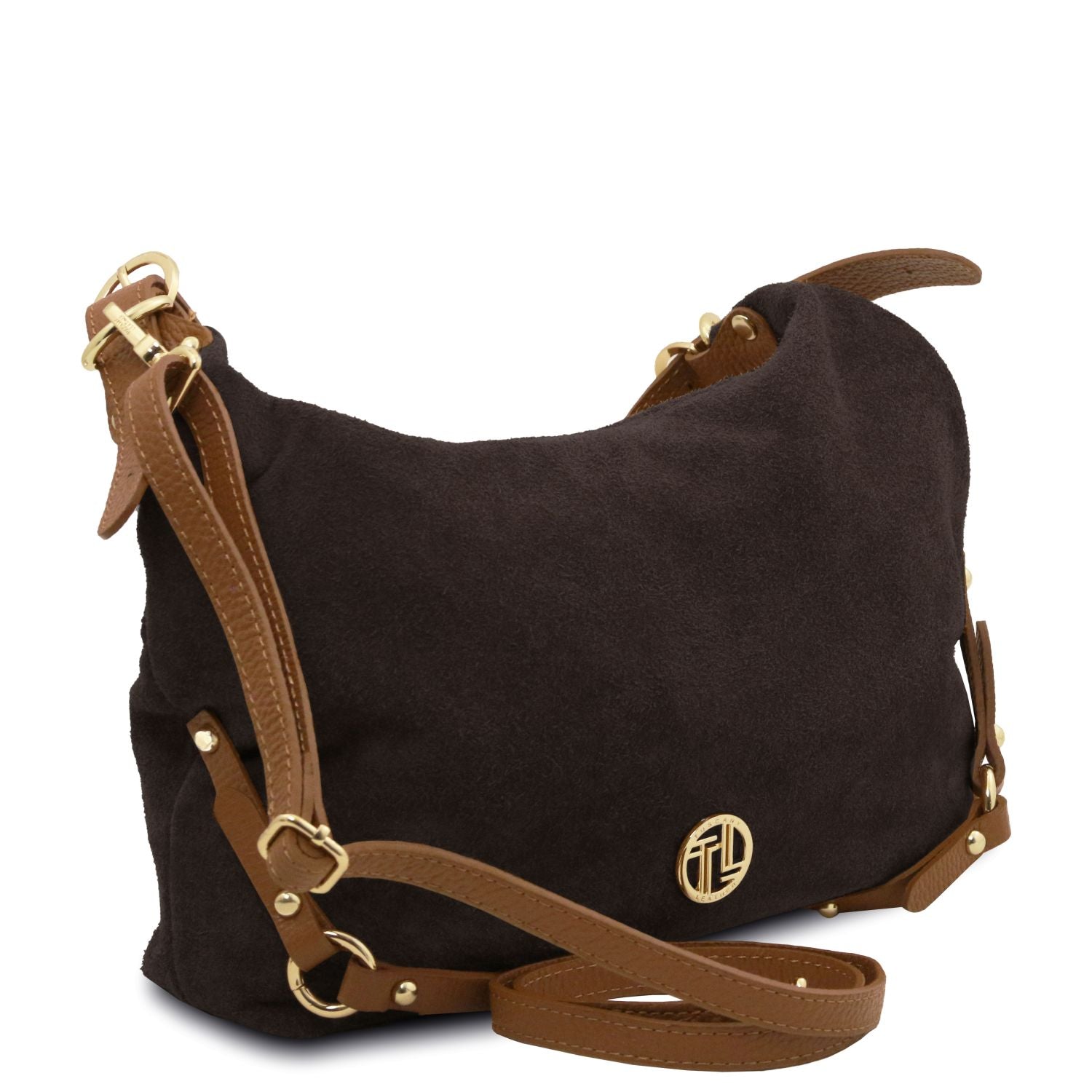 TL142419 – Sierra – Suede leren Schoudertas