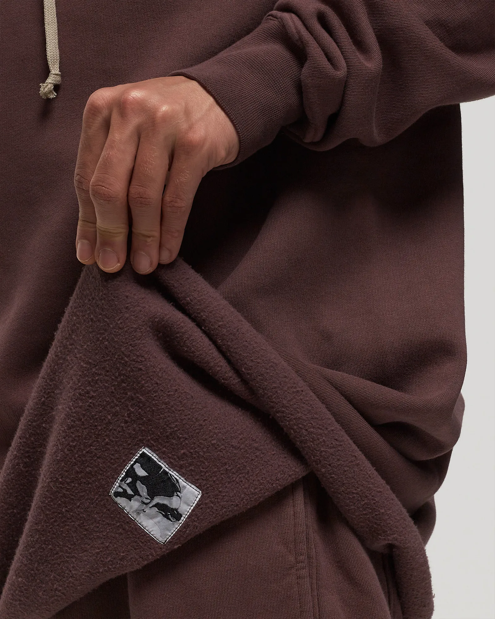 Rick Owens DRKSHDW KNIT SWEATSHIRT - PULLOVER HOODIE