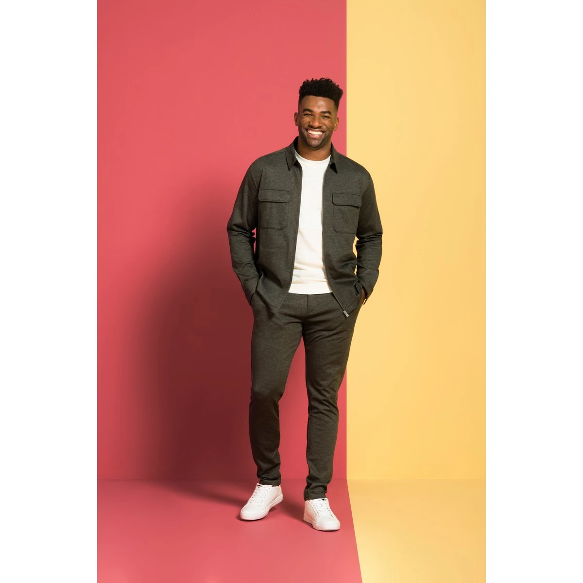 Heren Pantalon JAKES25-M5 Green
