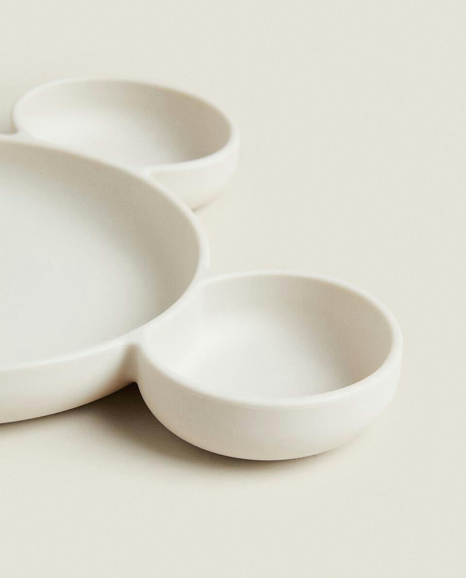 MICKEY MOUSE - UTENSÍLIOS DE MESA DE SILICONE DA DISNEY