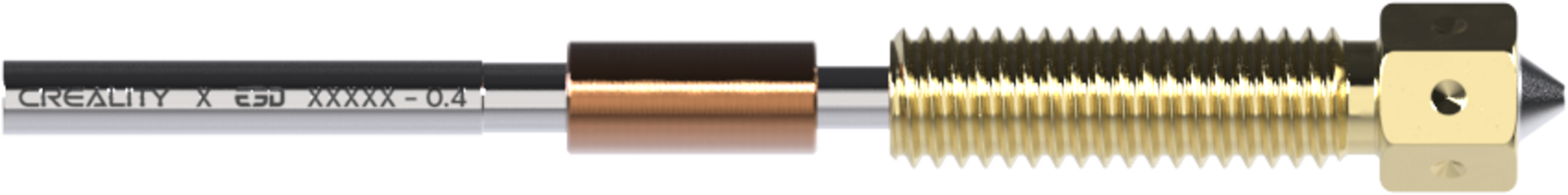 E3D  High Flow Creality Unicorn Messing Düse, 0,4 mm    Messingdüse für perfekte Druckergebnisse bei High-Speed