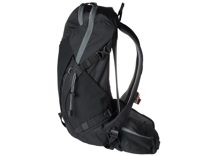 KOOR Wanderrucksack Fuurka 23 l, Schwarz Funktionaler und bequemer Bergrucksack für das ganze Jahr