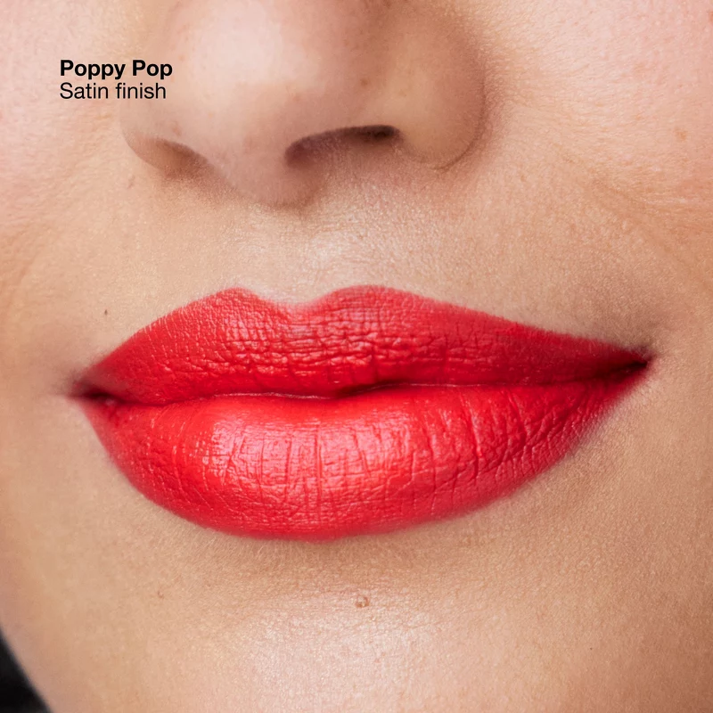 Clinique Pop Longwear Lipstick Satin 3,9 gr. - Poppy Pop