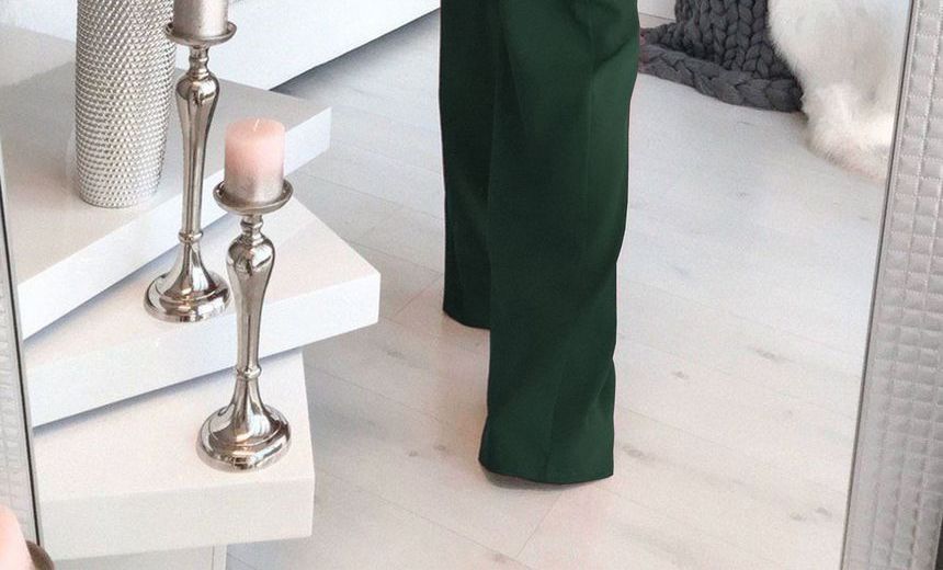 Grizelda - Off-Shoulder Jumpsuit met Wijde Pijpen