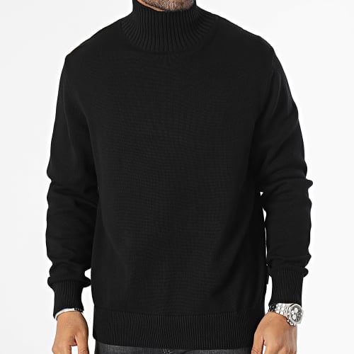 Pull Col Cheminée Villeray Noir