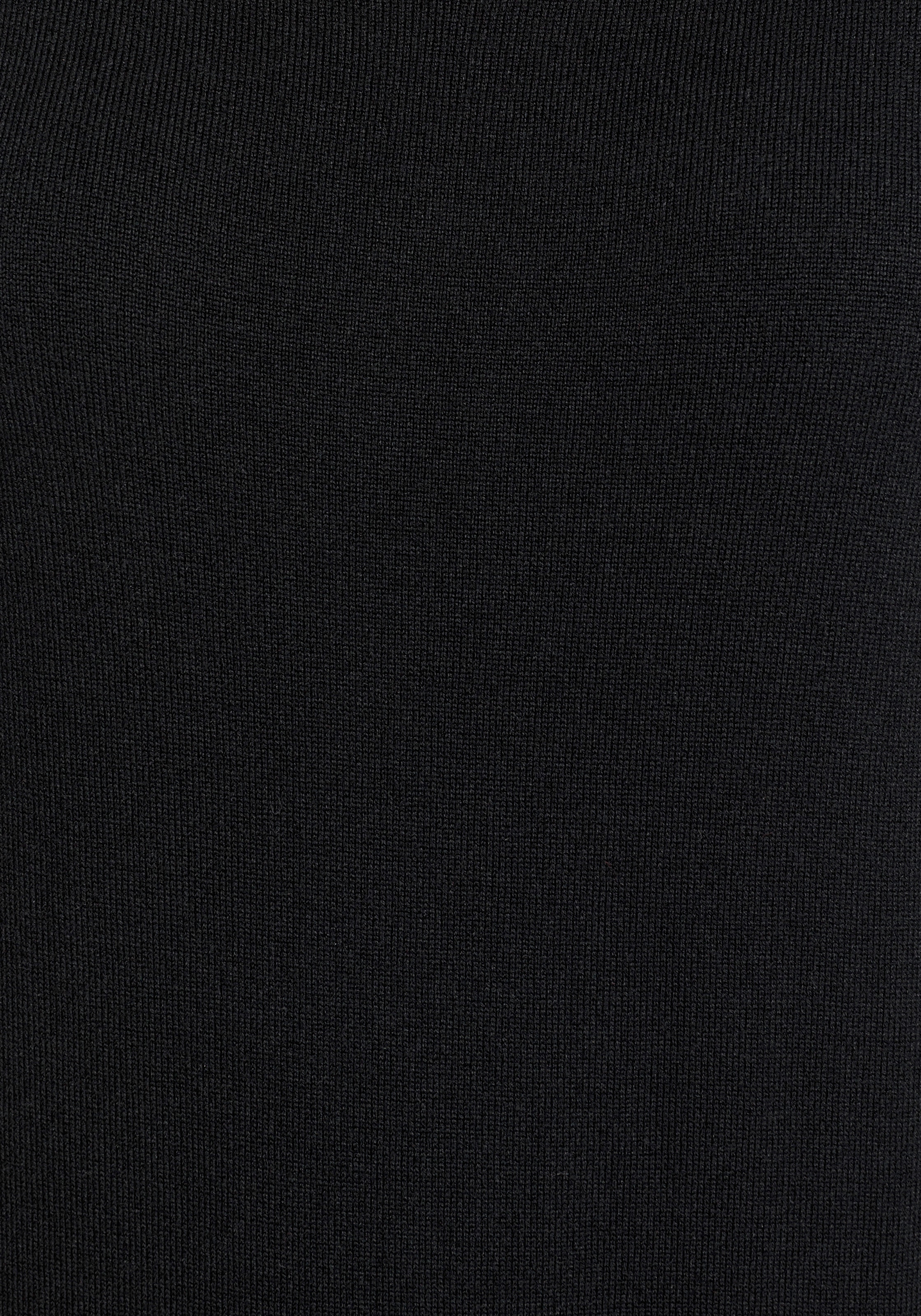 Bruno Banani Kurzarmpullover , Cut-Out