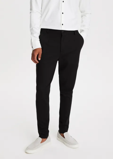 Punta pantalon skinny fit zwart (ZWART)