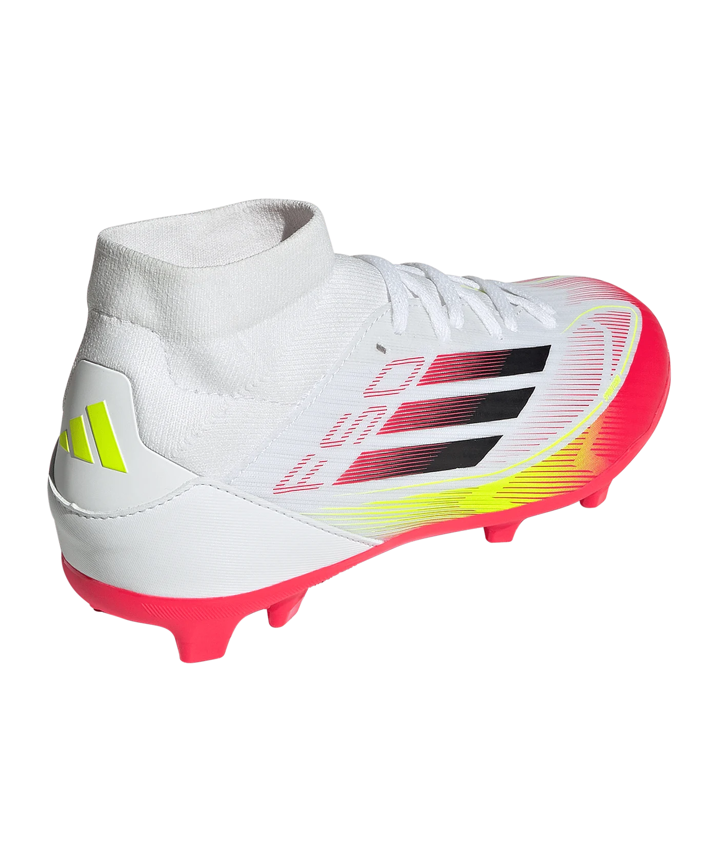 adidas F50 League Mid FG Pure Victory Kids Weiss