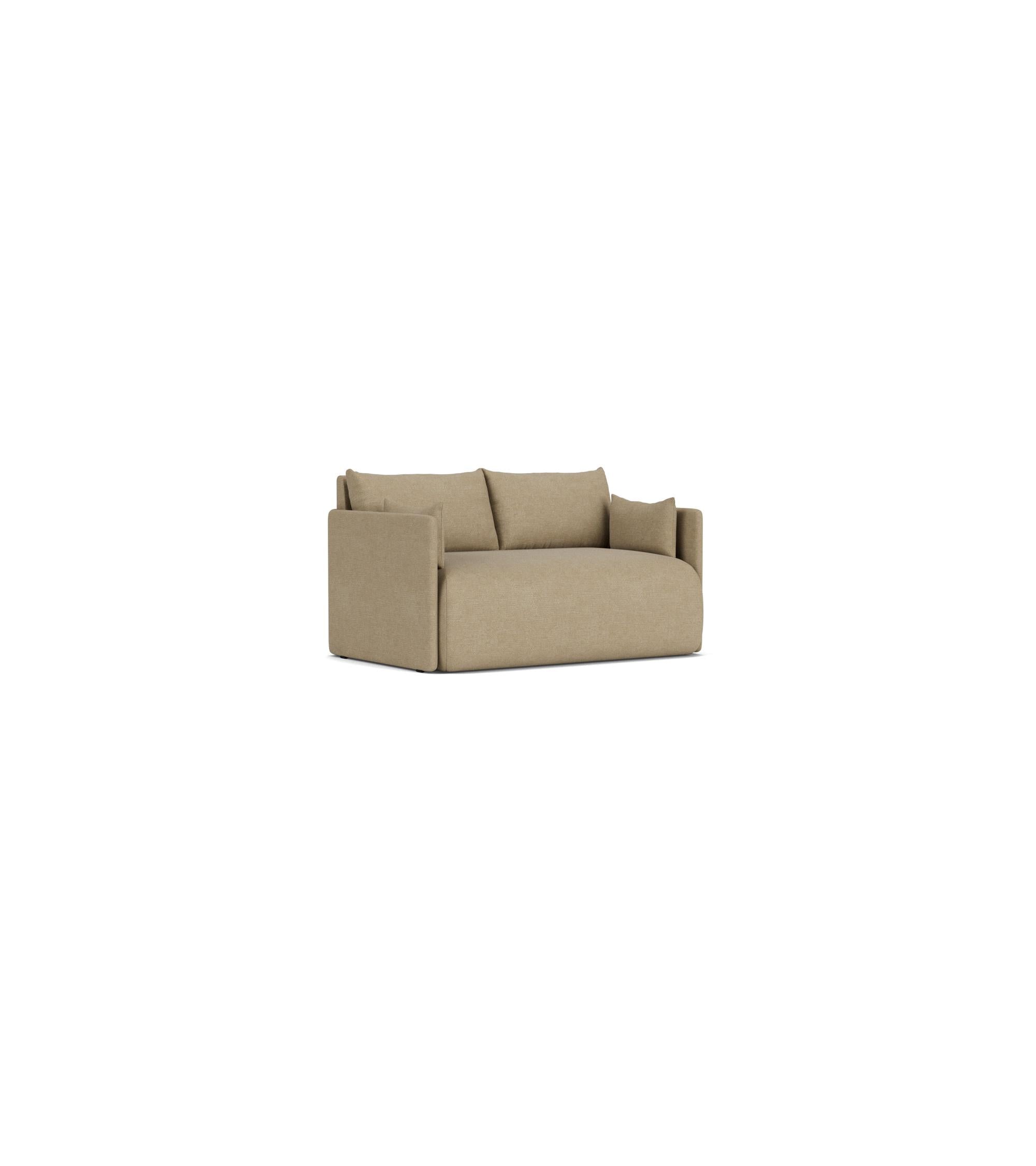 Offset 2-zits slaapbank Bouclé Beige