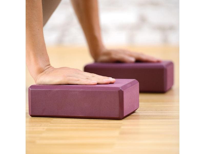 SISSEL Yoga Block Bordeaux Yoga Block