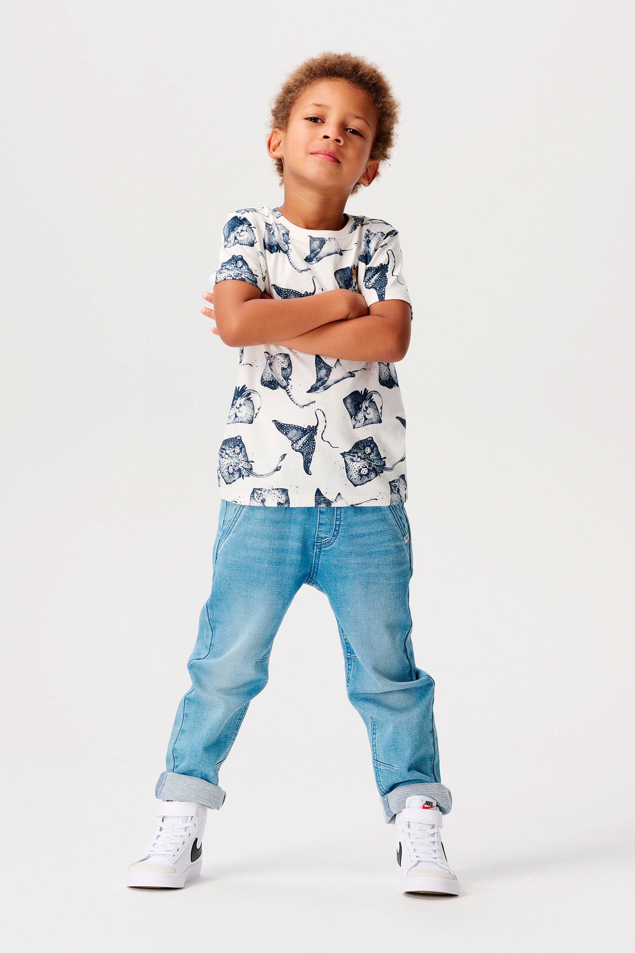 NOPPIES KIDS T-shirt Duson Whisper White