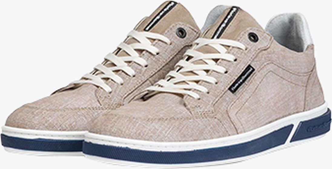 FLORIS VAN BOMMEL bruine floris van bommel lage sneakers sfm-10202