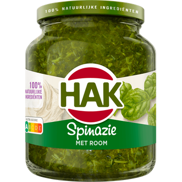 Hak Spinazie met Room Bio 345 g
