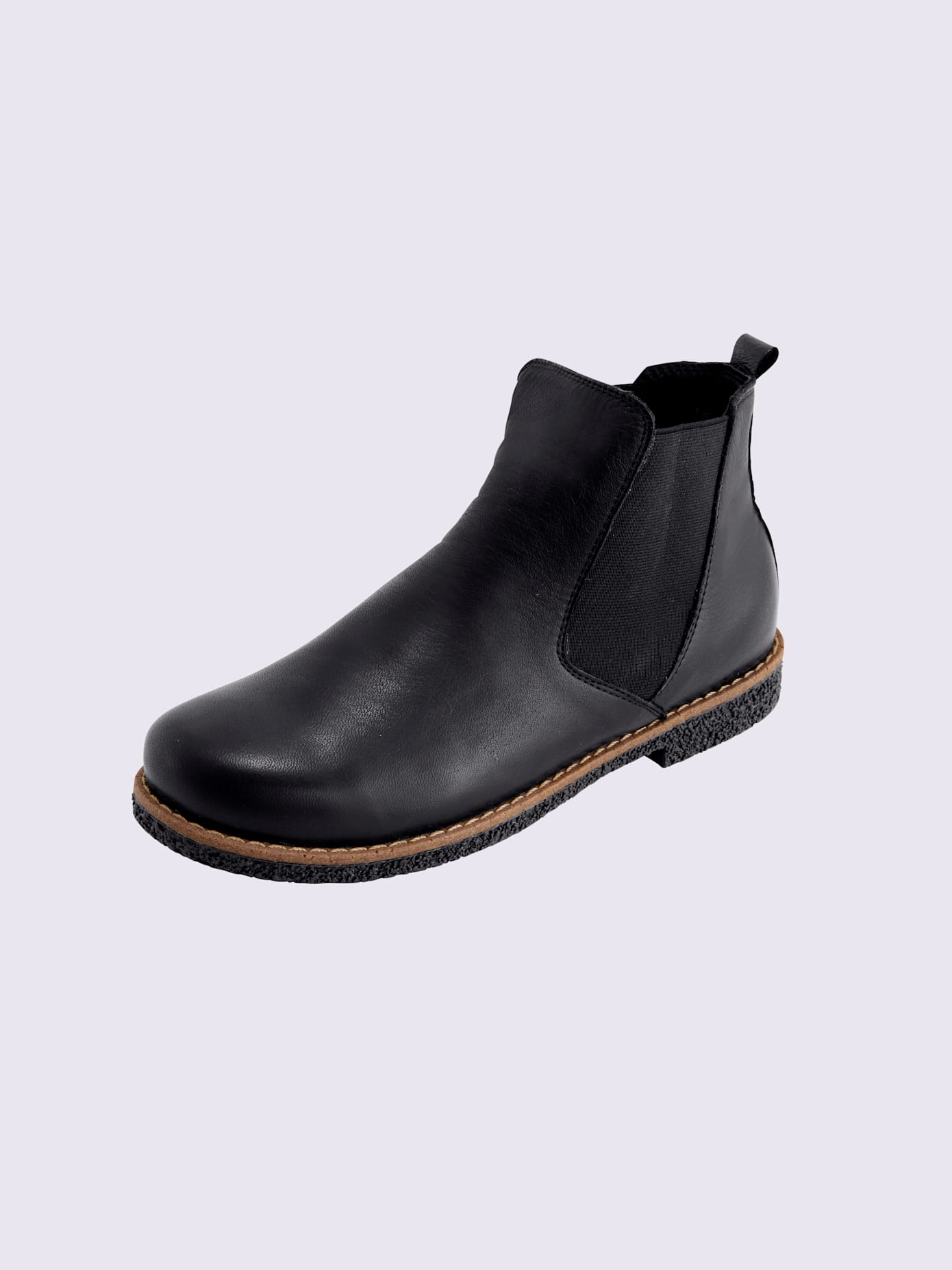 Bottines cuir nappa de vache