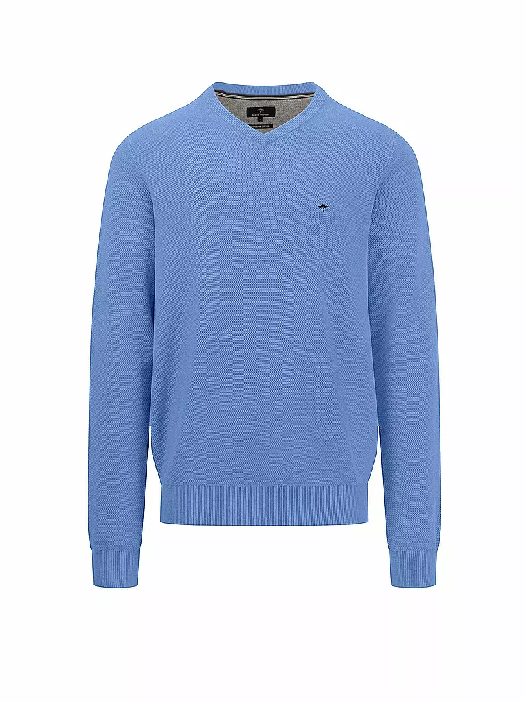 FYNCH HATTON Pullover hellblau