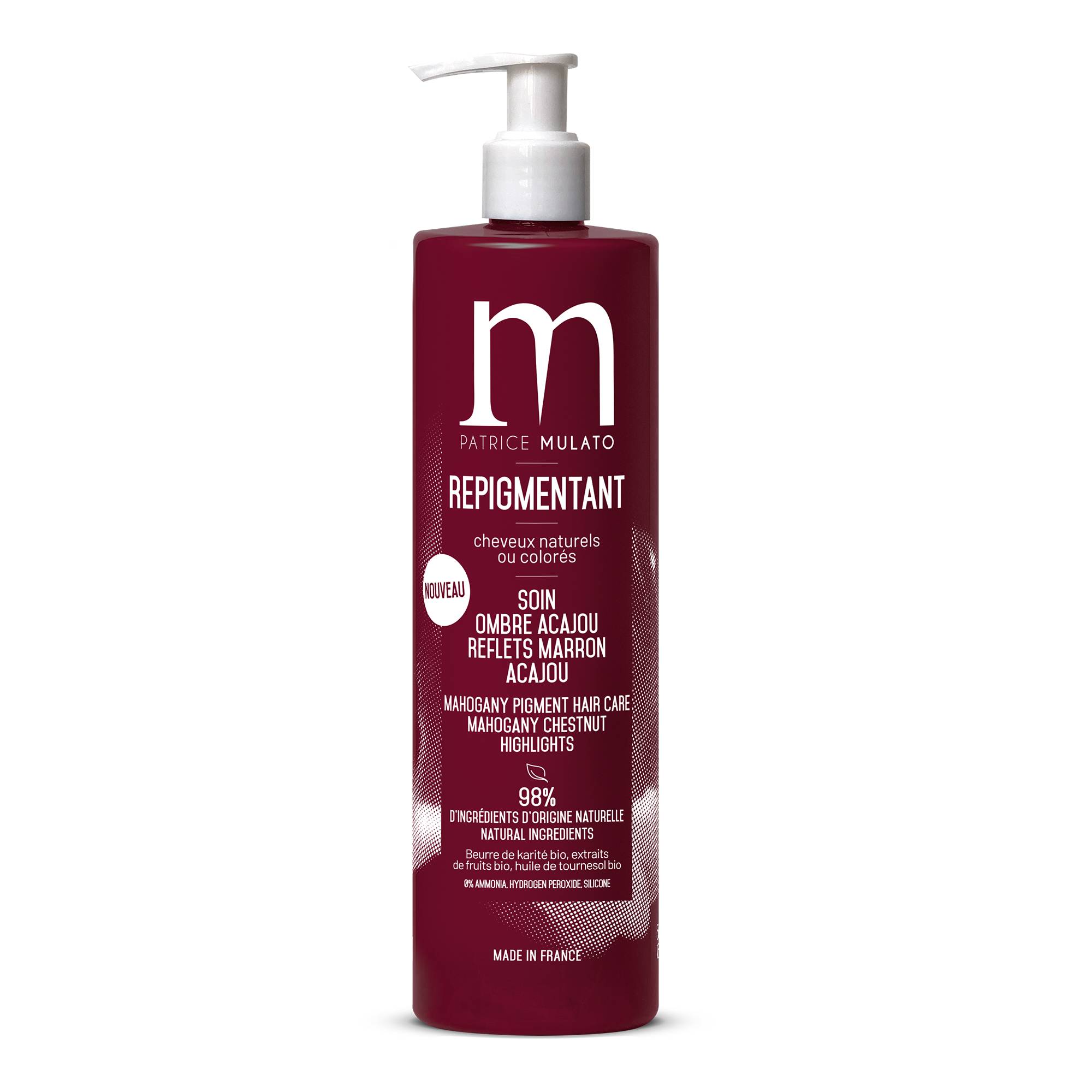 Soin repigmentant ombre acajou / 500ml