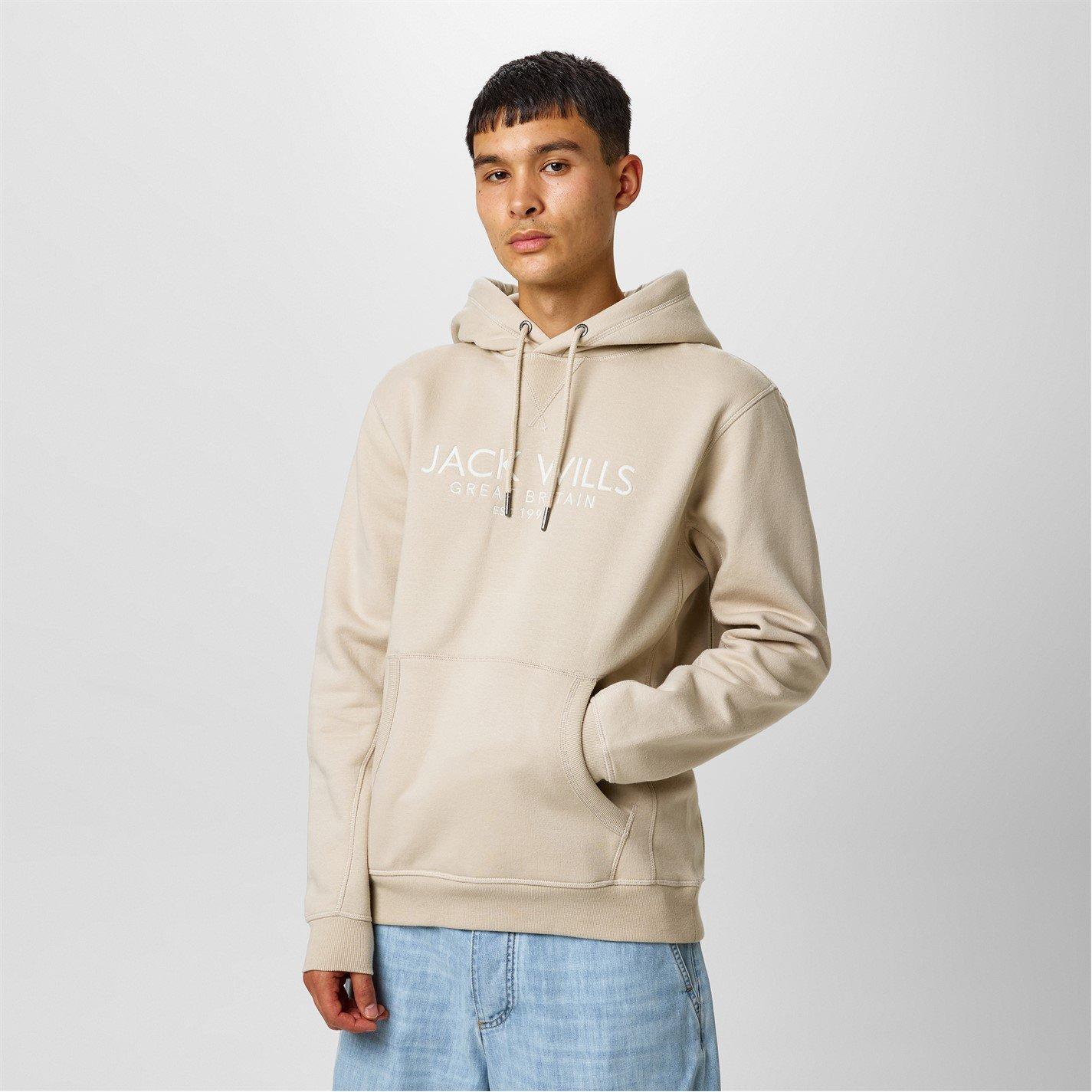 Jack Wills JW Batsford Logo Hoodie