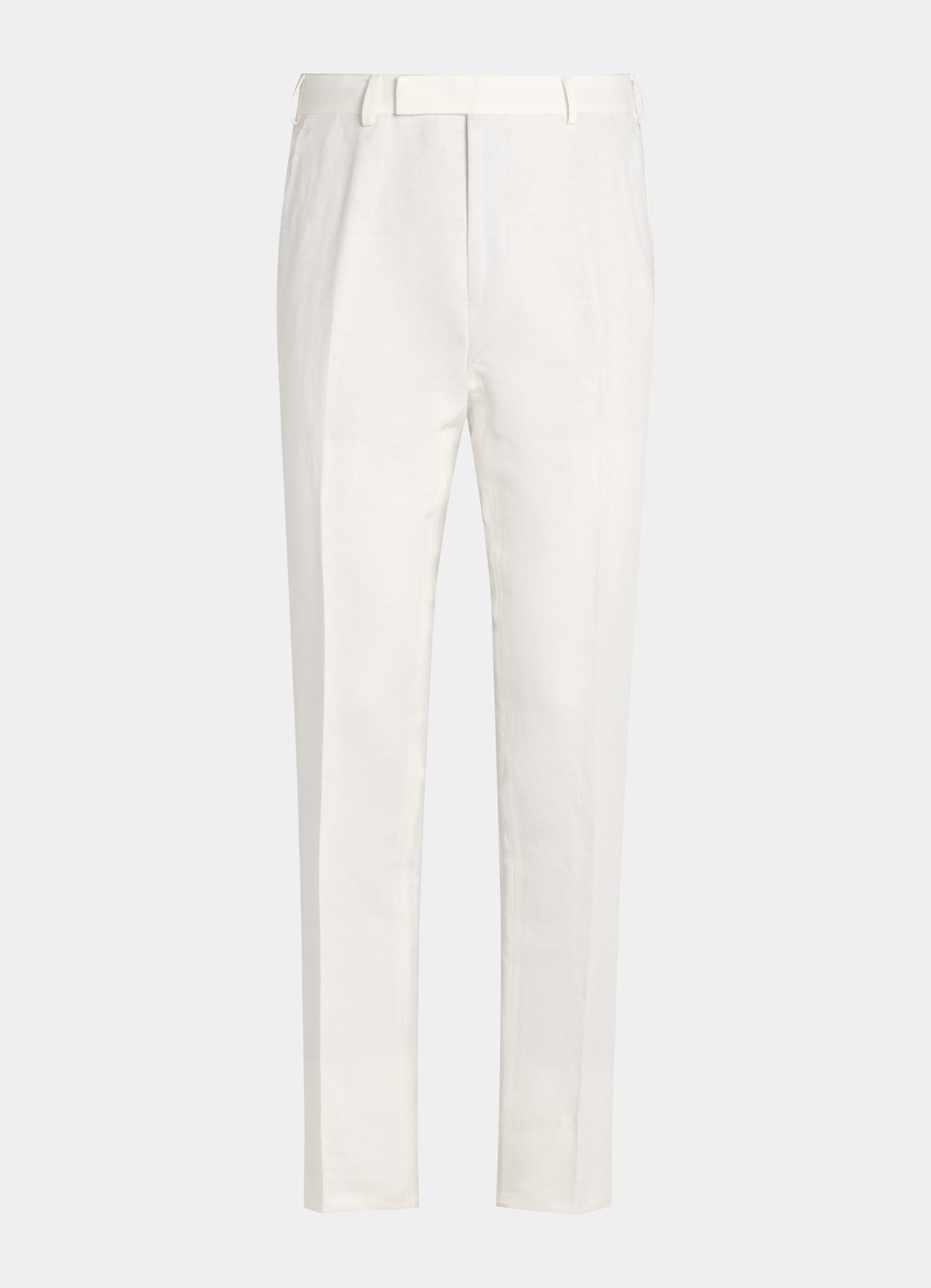Pantalon Straight Leg blanc cassé