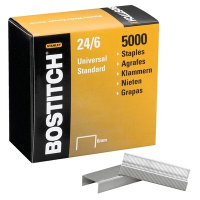 Bostitch Heftklammern 24/6, 5000 Stück