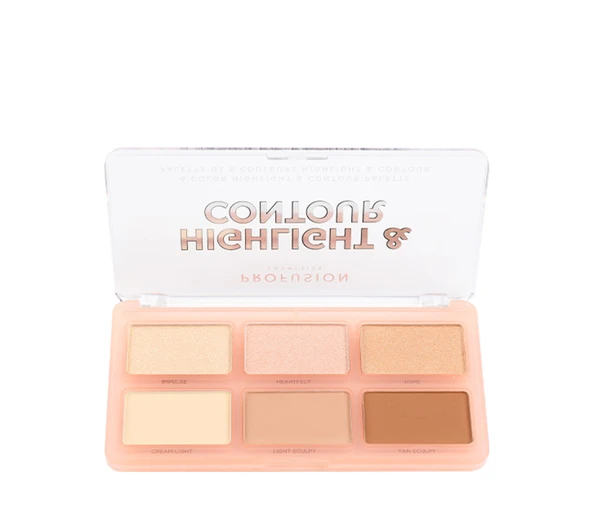 PROFUSION Mini Artistry Highlight & Contour I Palette