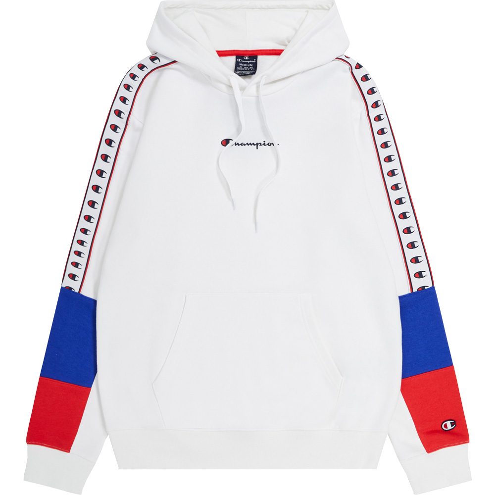 Champion Tape Hooded Sweatshirt Herren weiß
