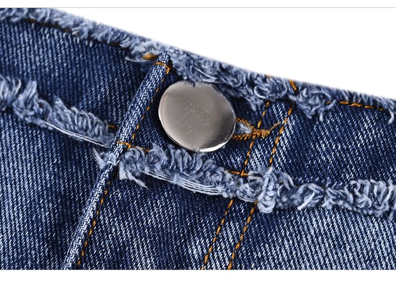 SPUCIKLEI - Gewassen denim bikiniset
