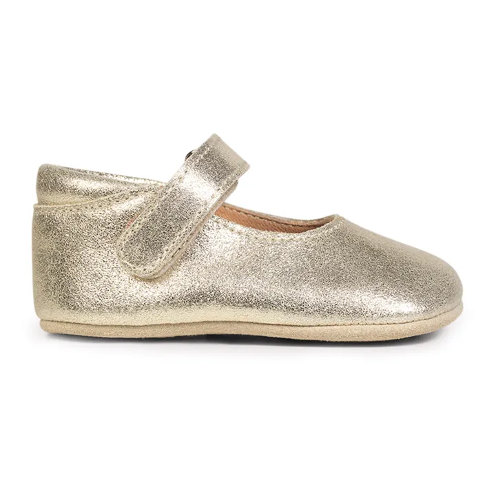 Petit Nord Ballerines Scratchs | Doré