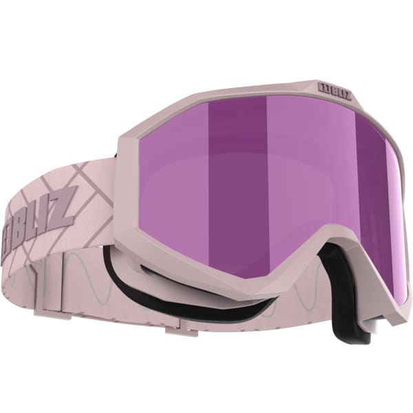 Masque de ski BLIZ LINER MATT PINK W DARK PINK LOGO/BROWN PINK