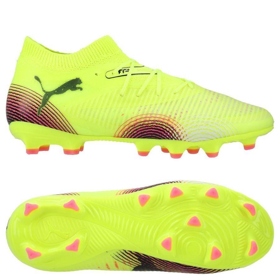 PUMA Future 8 Pro FG/AG Audacity - Jaune/Noir/Sun Struck Enfant