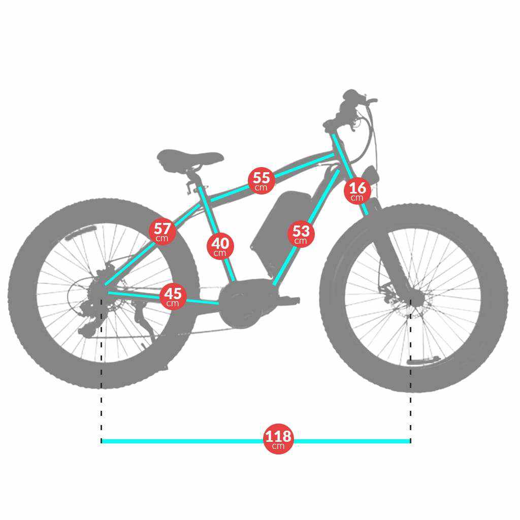 Vélo électrique VTT Weebike - Le Cross Noir