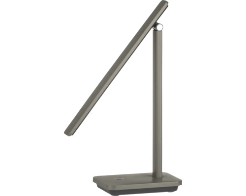 LED oplaadbare tafellamp met touchdimmer, 3,6 W, 360 lm, 3000-6500 lm, HxB 35x33 cm, Iniesta cappuccino