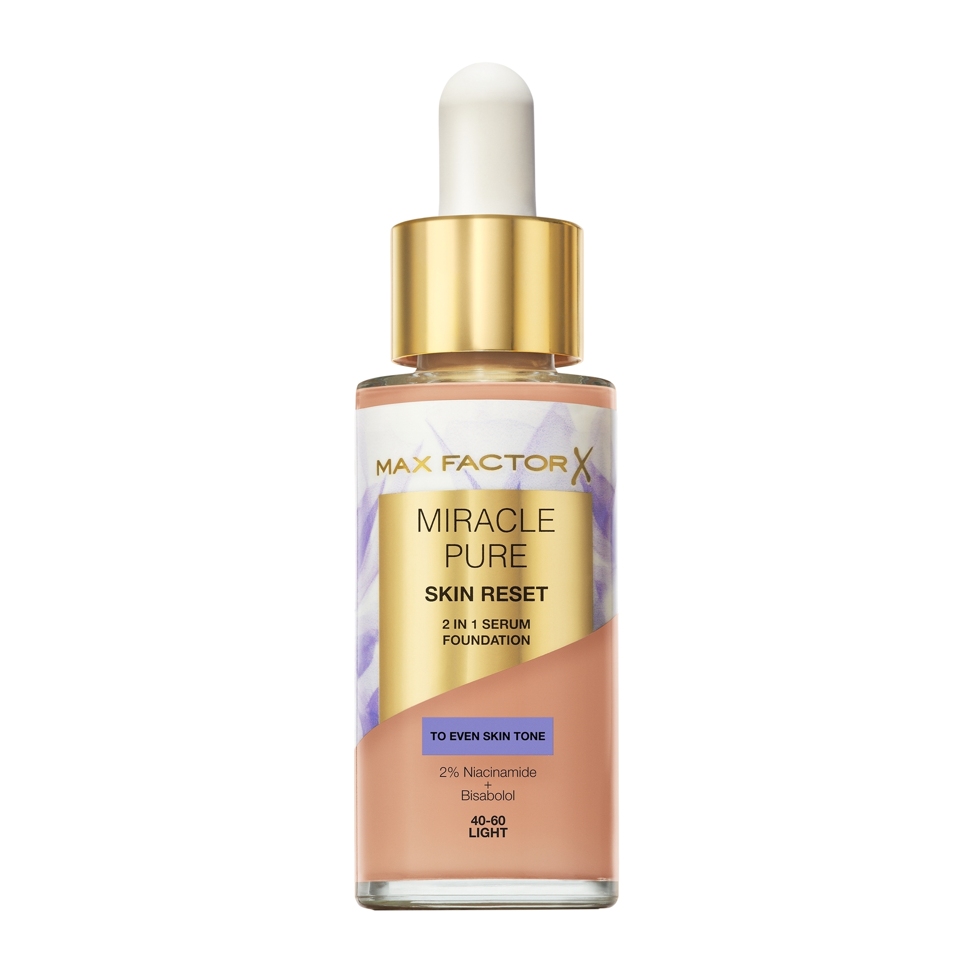 Max Factor Miracle Pure Skin Reset 2in1 Serum Foundation