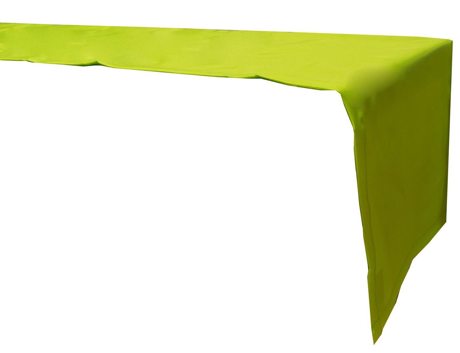 Tischdecke - hellgrün - Polyester - 120x45 cm