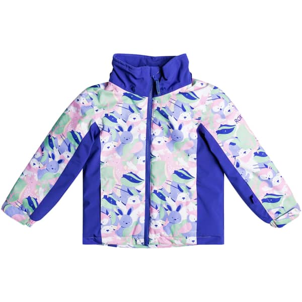 Veste de ski ROXY SNOWY TALE JK BRIGHT WHITE MOUNTAINS LOCALS