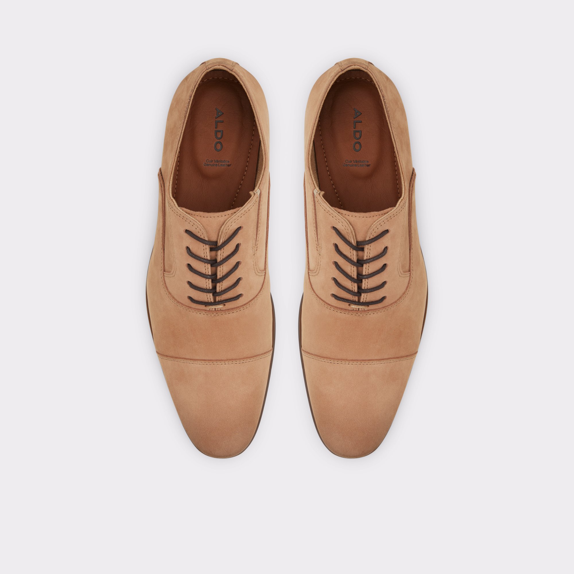 Albeck Light Brown Men Dress Shoes