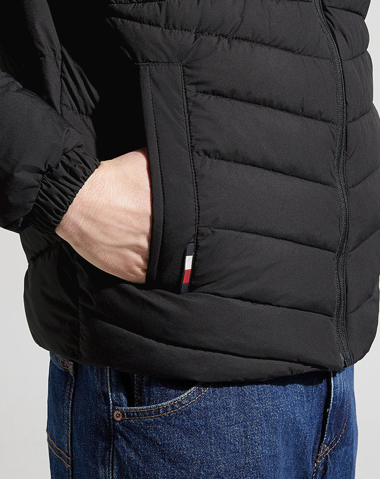 Tommy Hilfiger Doudoune légère noire