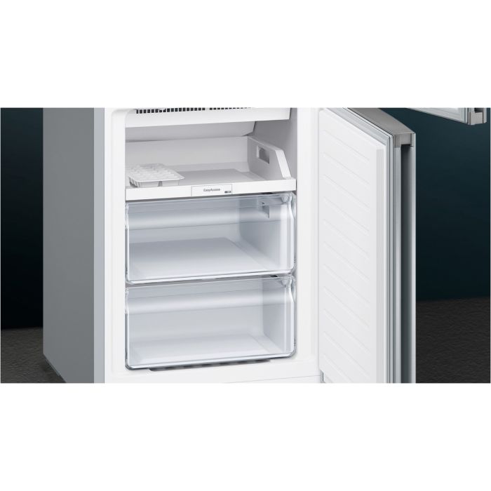 Siemens Kühl- Gefrierkombination iQ300 KG39N2LEC Edelstahl-Look