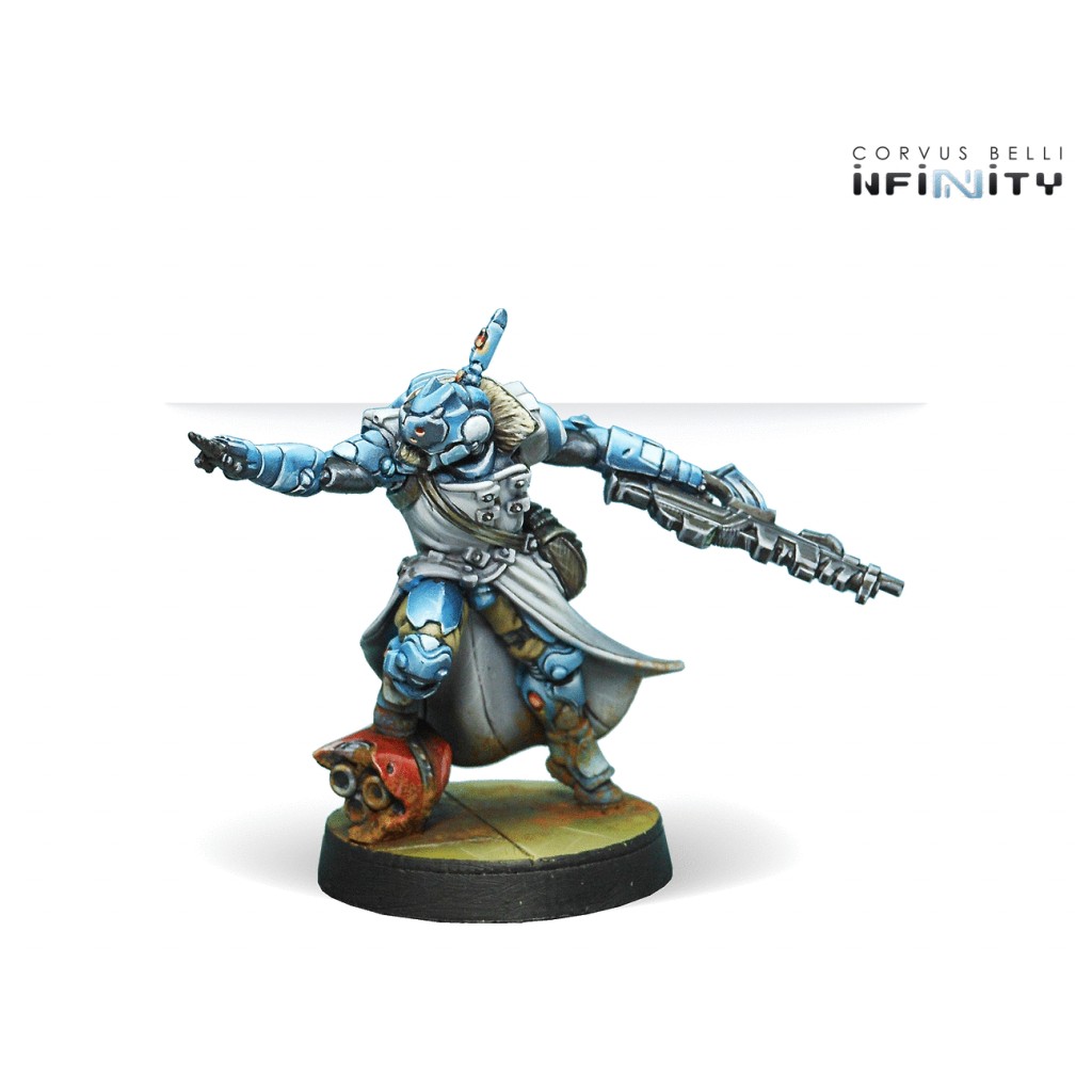 Infinity - PanOceania - Svalarheima Nisses (Hacker, Combi Rifle)