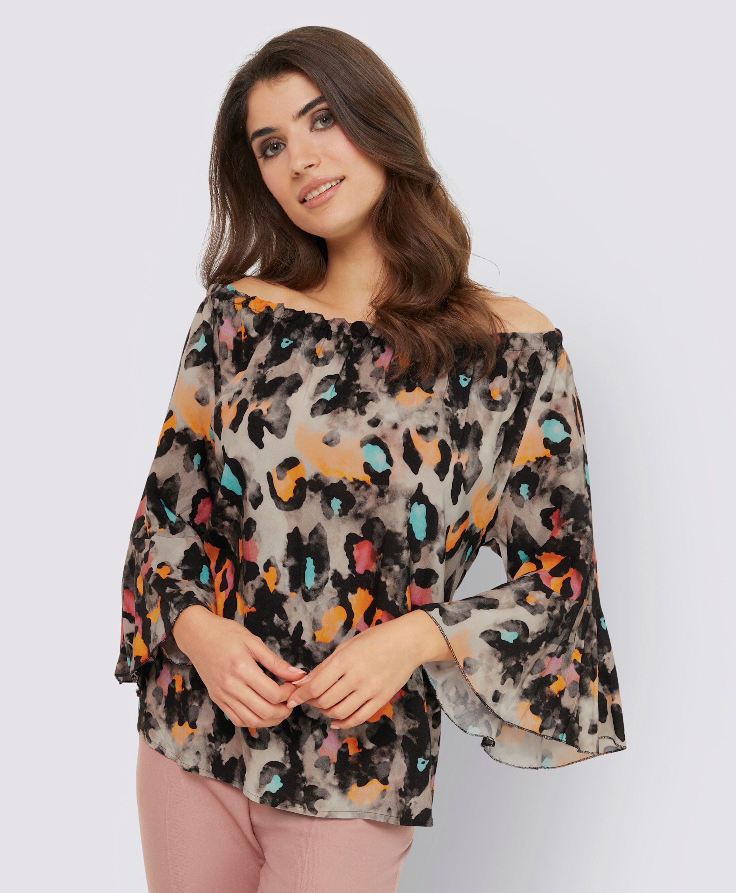 Druckbluse