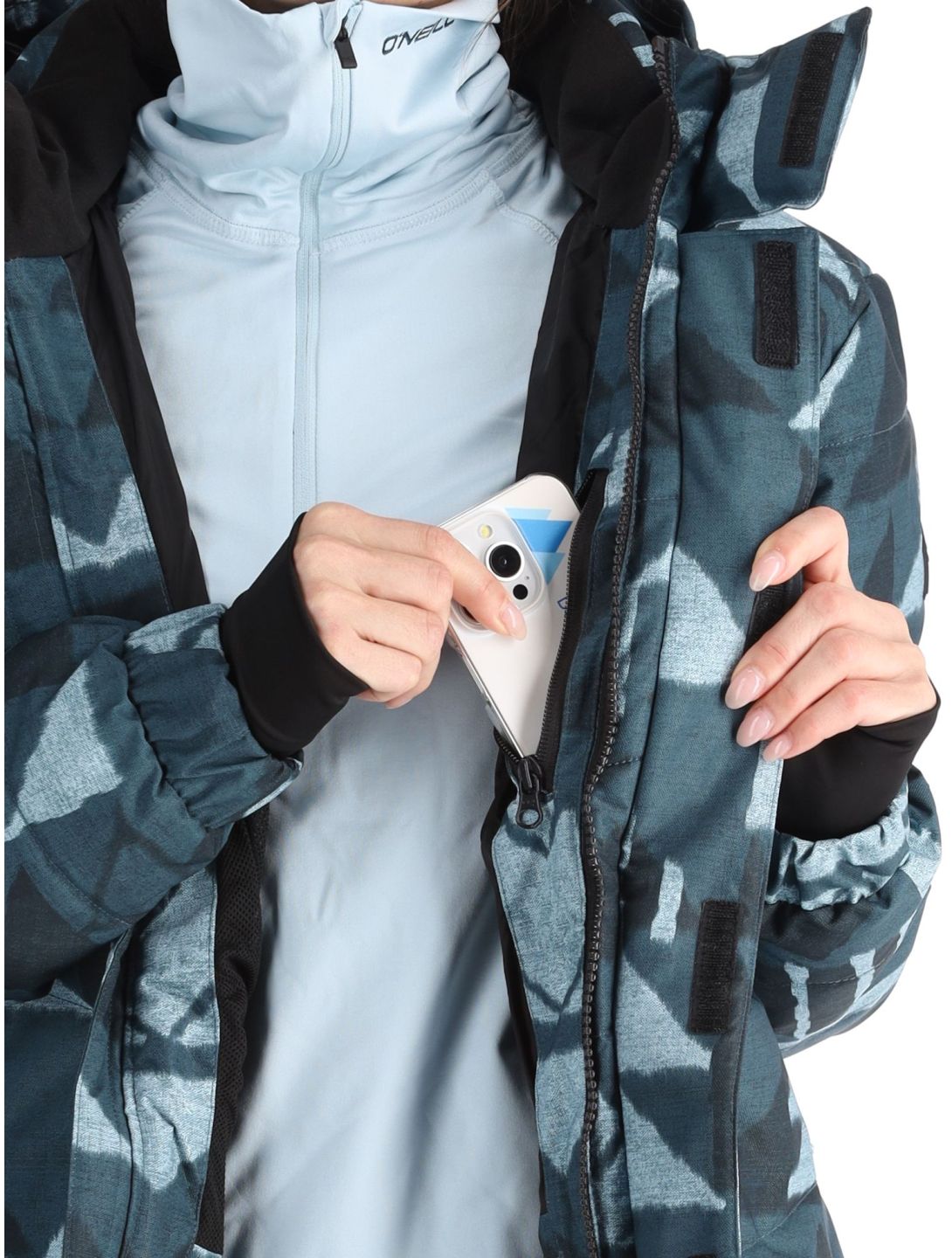 Z.E.N. Puffer Hybrid ski-jas dames