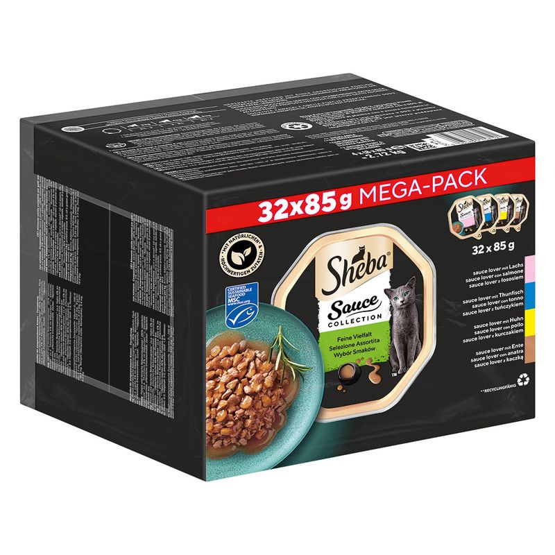 Lot mixte Sheba 32 x 85 g