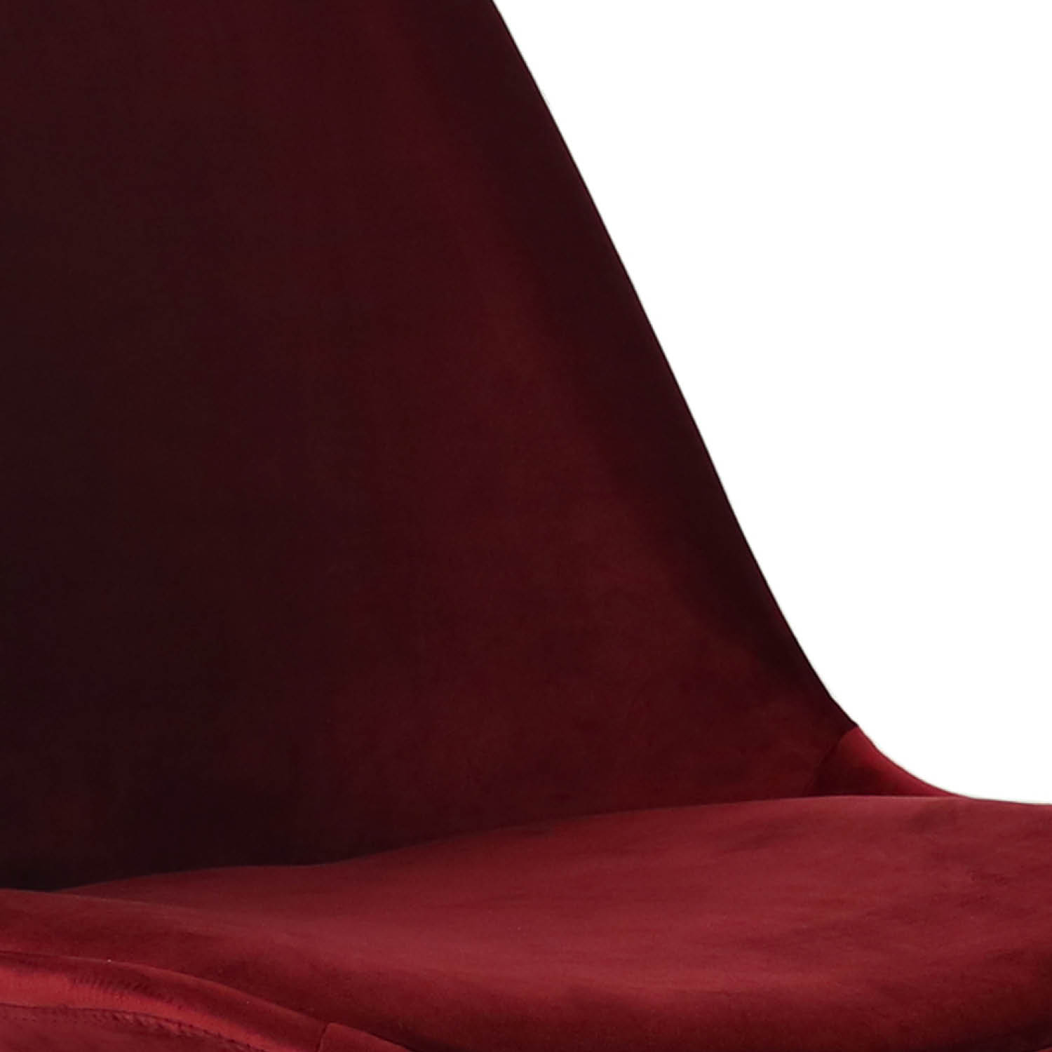 Kick kuipstoel - Velvet rood BL