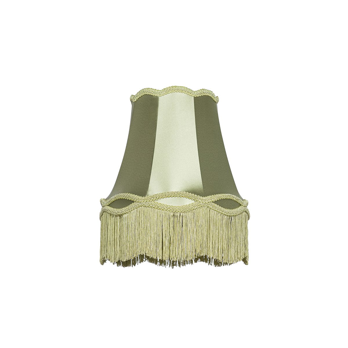 Stoffen lampenkap groen 30 cm - Granny