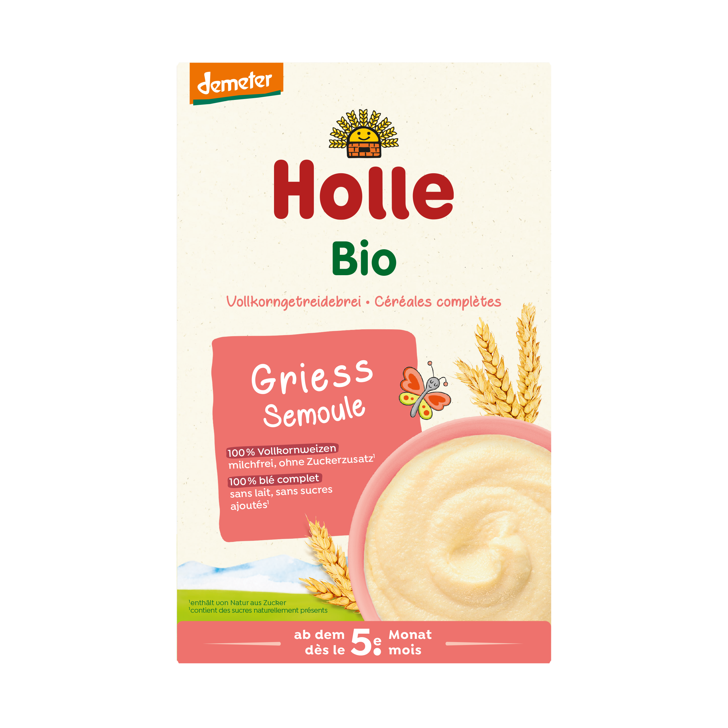 HOLLE Babybrei Griess Bio 250 g