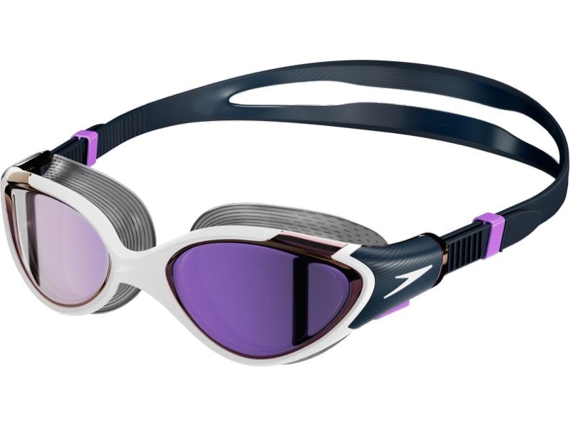 Speedo Schwimmbrille Biofuse 2.0 Womens Mirror White/True N Schwimmbrille für Damen