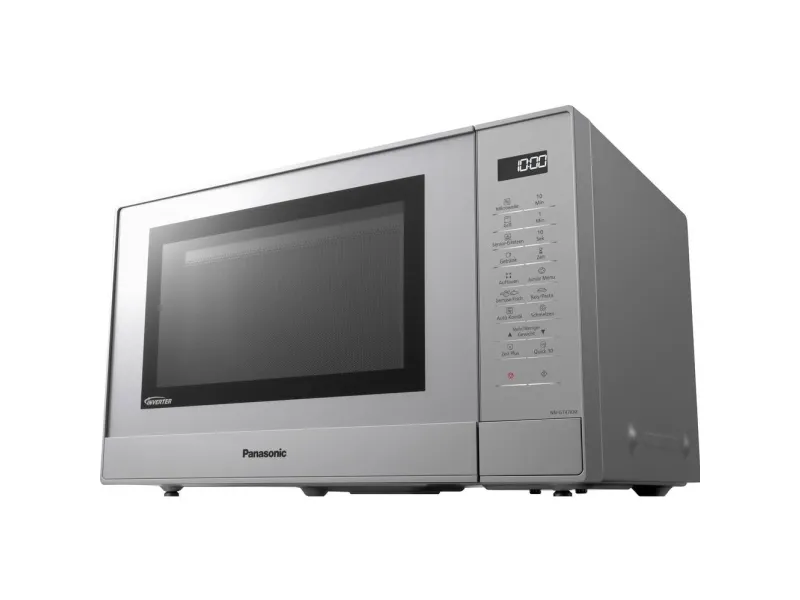 Panasonic NN-GT47KMGPG - Mikrobølgeovn med grill - 31 liter - 1000 W - sølv